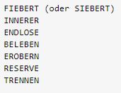 picture Crossword puzzle 2 - German