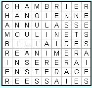 image Mots croises - Grille de Brice Allenbrand