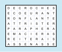image Mots croises - Grille de Jean-Chrles Meyrignac