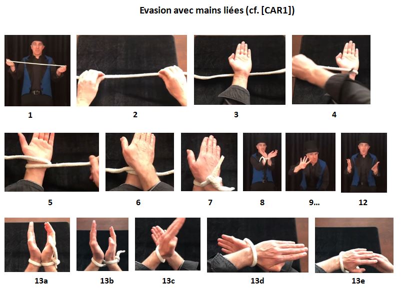picture Escape with bound hands